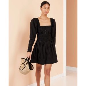 Magali Pascal Brigitte Dress in Black, NWOT, Small